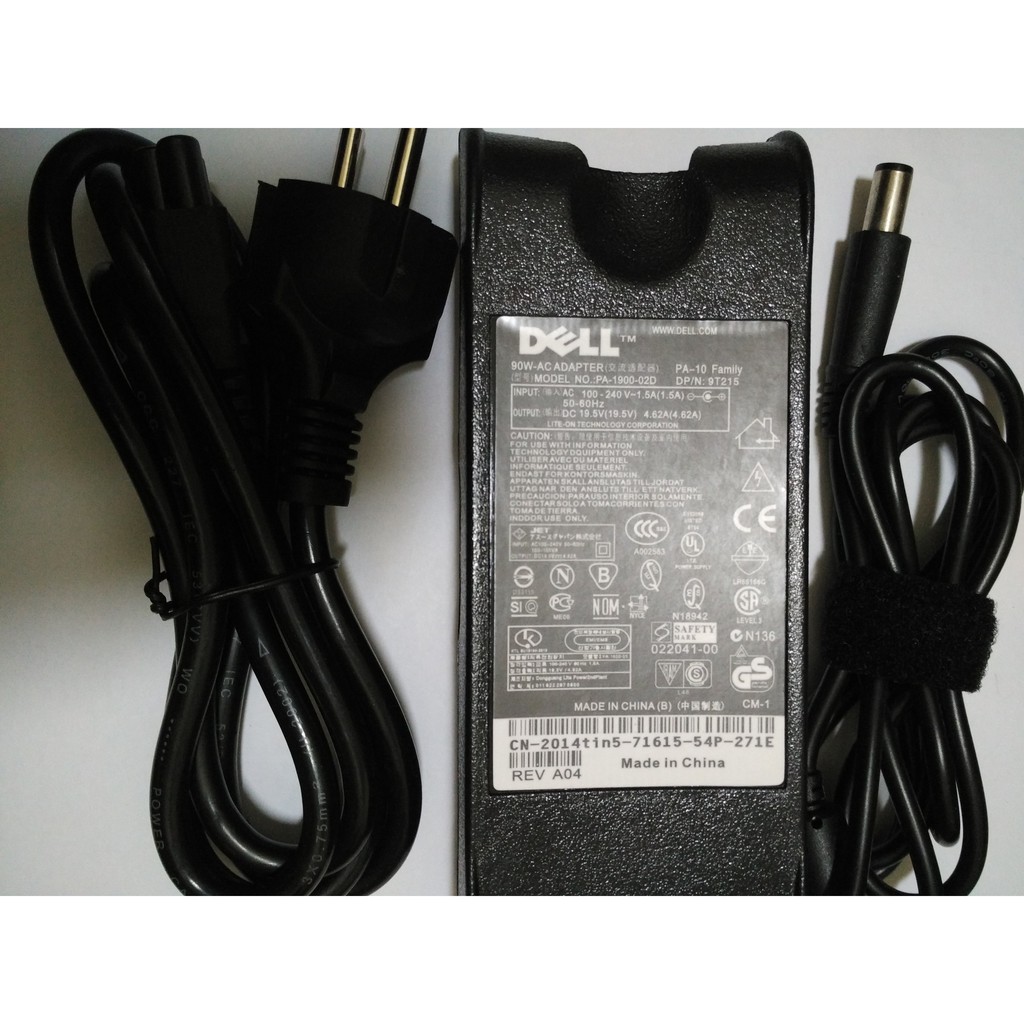 Adaptor DELL 19.5v 4.62a ORIGINAL Inspiron 1150 Latitude D400 Precision M20 Vostro 1000