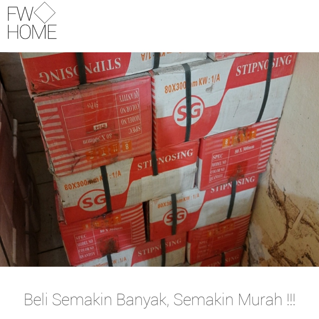 Stepnosing Granit 8x30 cm Sin-Gres Import (Hanya Bisa Kurir Toko)