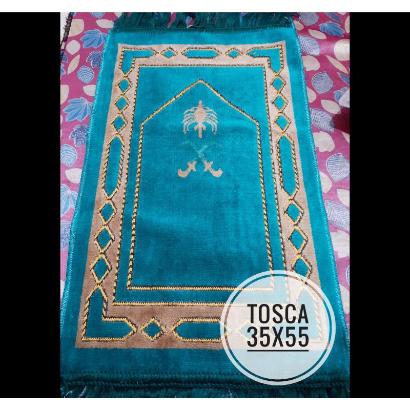 Sajadah bludru kecil 35x55/ Sajadah mini/ Sajadah anak-V-7