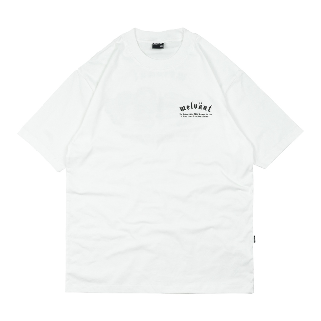 MTS GILL WHITE - MELVANT TSHIRT