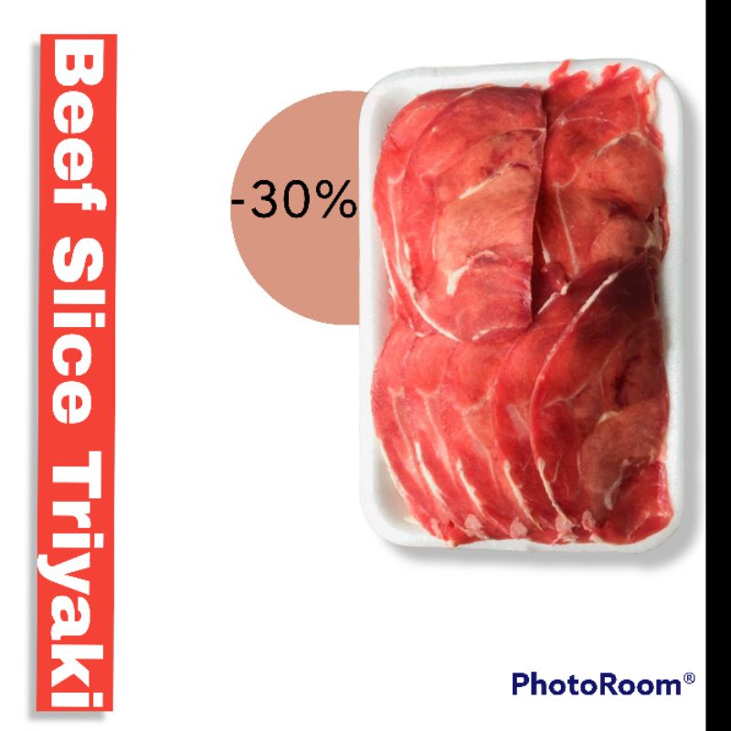 

BEEF Slice Triyaki / Daging Slice 500gr