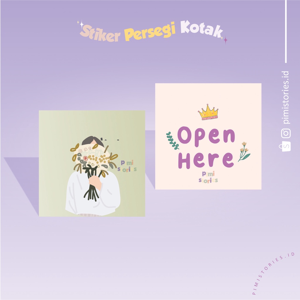 

STIKER KOTAK ⚫ STIKER LABEL KEMASAN ⚫ STIKER LOGO ⚫ STIKER OLSHOP ⚫ STIKER PERSEGI ⚫ STIKER LUCU ⚫ STIKER AESTHETIC