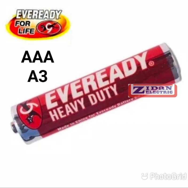 Baterai AA A2 / Battery AAA A3 1.5V Eveready / Batetai Jam Dinding Remote Mainan Dynamax