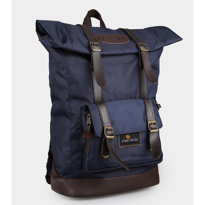 JAM SESSION NAVY |Urban Factor x FORIND|Tas Ransel Punggung Ori Bag Pria Wanita Backpack Baru Besar