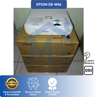 PROYEKTOR EPSON EB-W06 EPSON EBW06 W06 WXGA 3700 LUMENS PENGGANTI EPSON EBW05 W05