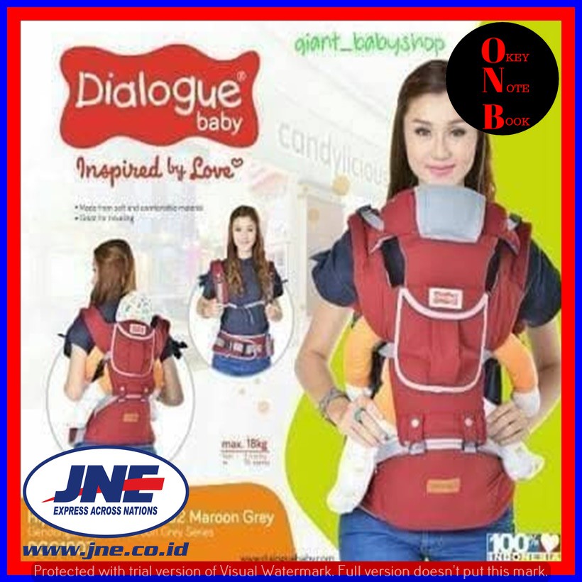 GENDONGAN BAYI /GENDONGAN BAYI HIPSEAT DIALOGUE PLAIN COLOR