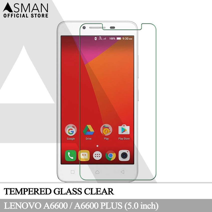 Tempered Glass Lenovo A6600 / A6600 Plus (5.0&quot;) | Anti Gores Pelindung Layar Kaca - Bening