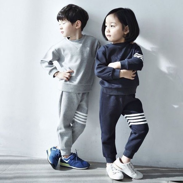 Setelan Anak Sweater Set Jogger Panjang Anak Unisex Bahan Babyterry Usia 1 Tahun Sampai 12 Tahun