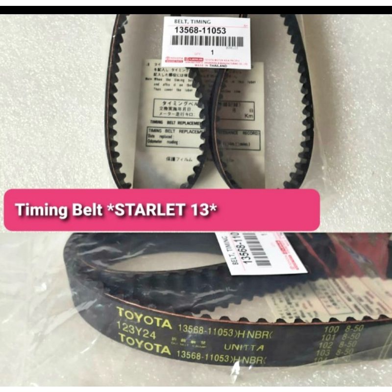 Timing Belt Toyota Starlet