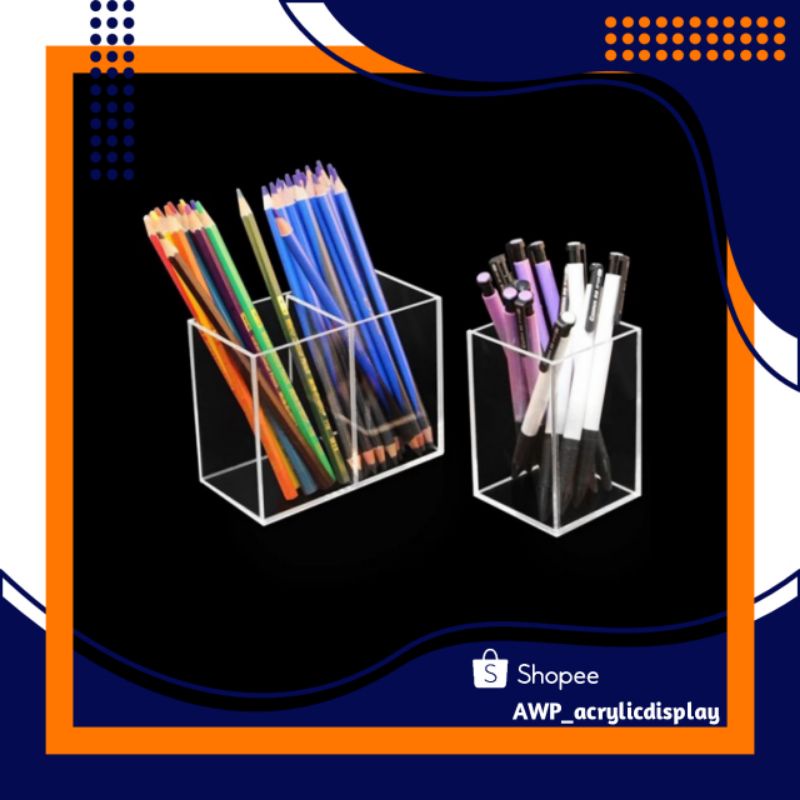 

Acrylic tempat Pulpen & Bolpoin. /, Tempat Penyimpanan