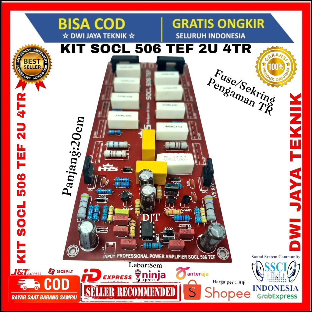KIT SOCL 506 TEF 2U 4TR
