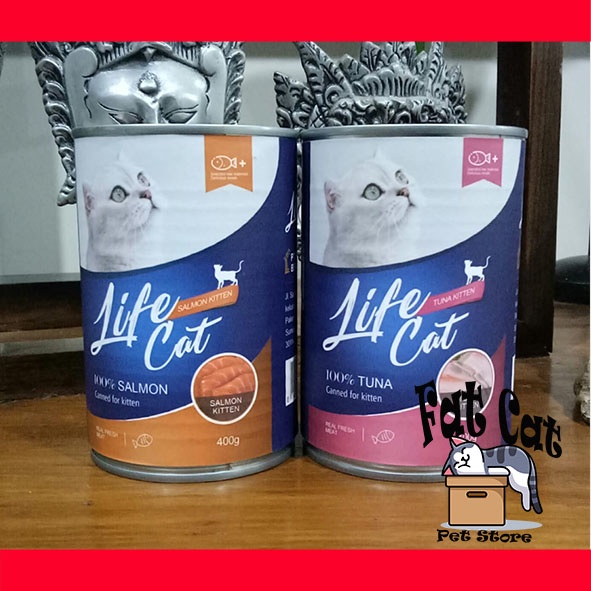 Makanan Basah Life Cat Kitten Kaleng 400gr Makanan Kucing