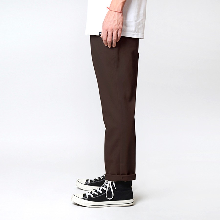 DICKIES WE872 Slim Fit Pant Choco Brown