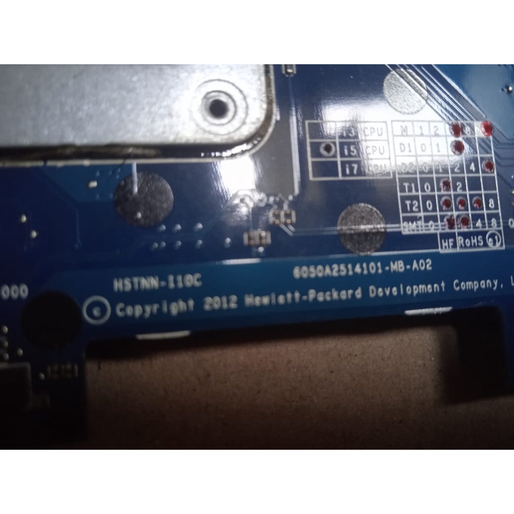 Motherboard  HP EliteBook Folio 9470m