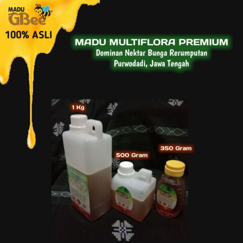 

Madu Multiflora Premium 350gr