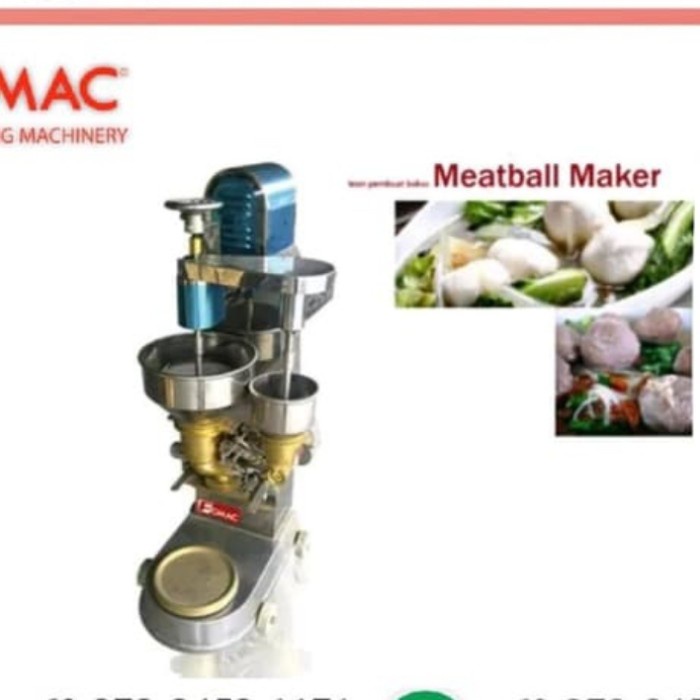 bisa COD mesin cetak bakso isi /meatball maker MBM-C290 FOMAC termurah