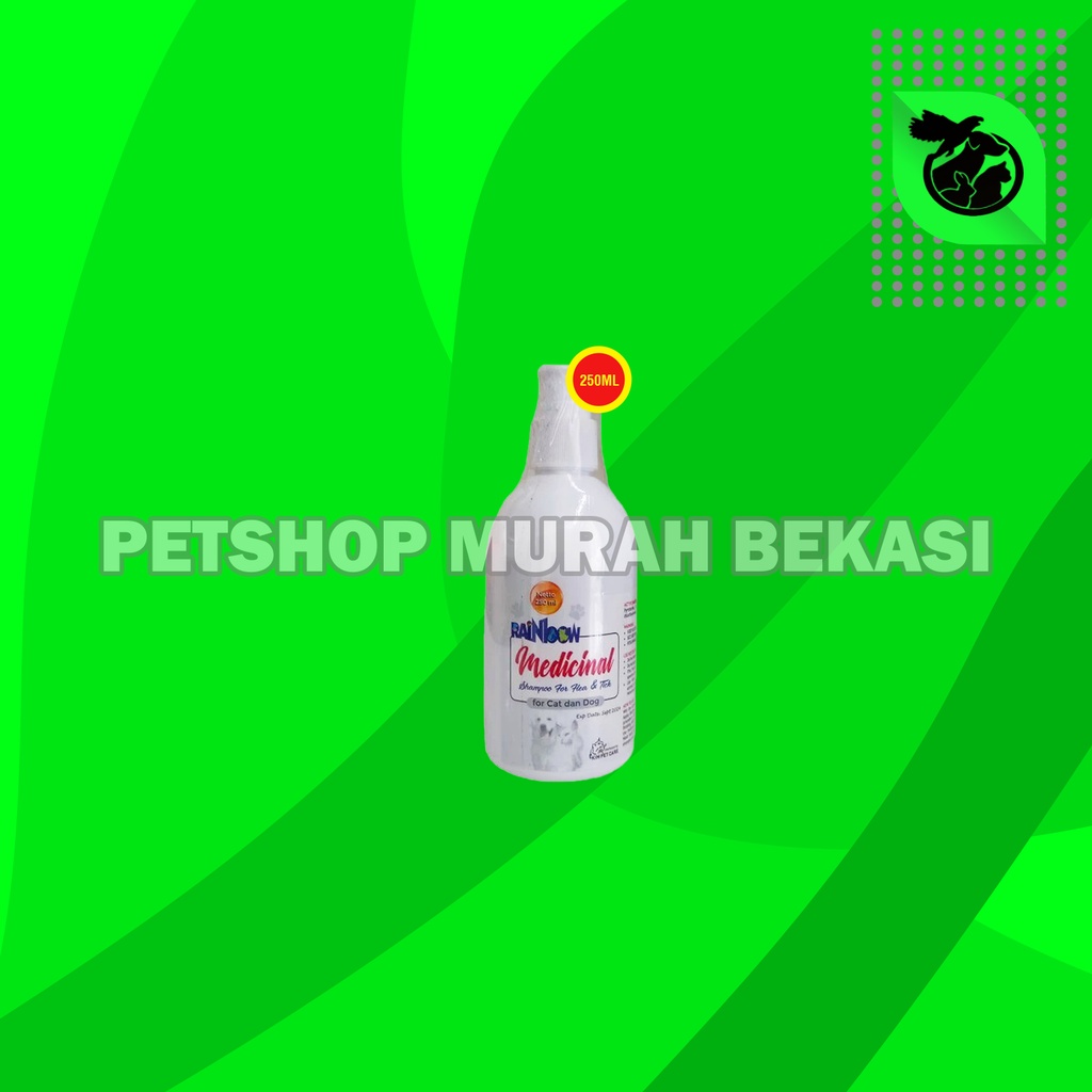 Rainbow Shampoo Kucing Cat Shampoo Medical Anti Kutu 250ML