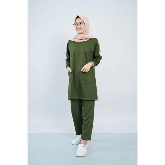 BAJU  OK TOYOBO ORIGINAL BAJU TUNIK FREE MASKER+CAPS