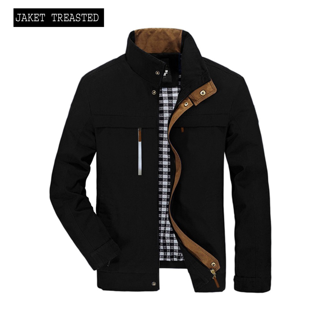 Jaket WP Treasted Factory Outlet Eksklusif Hitam / Black