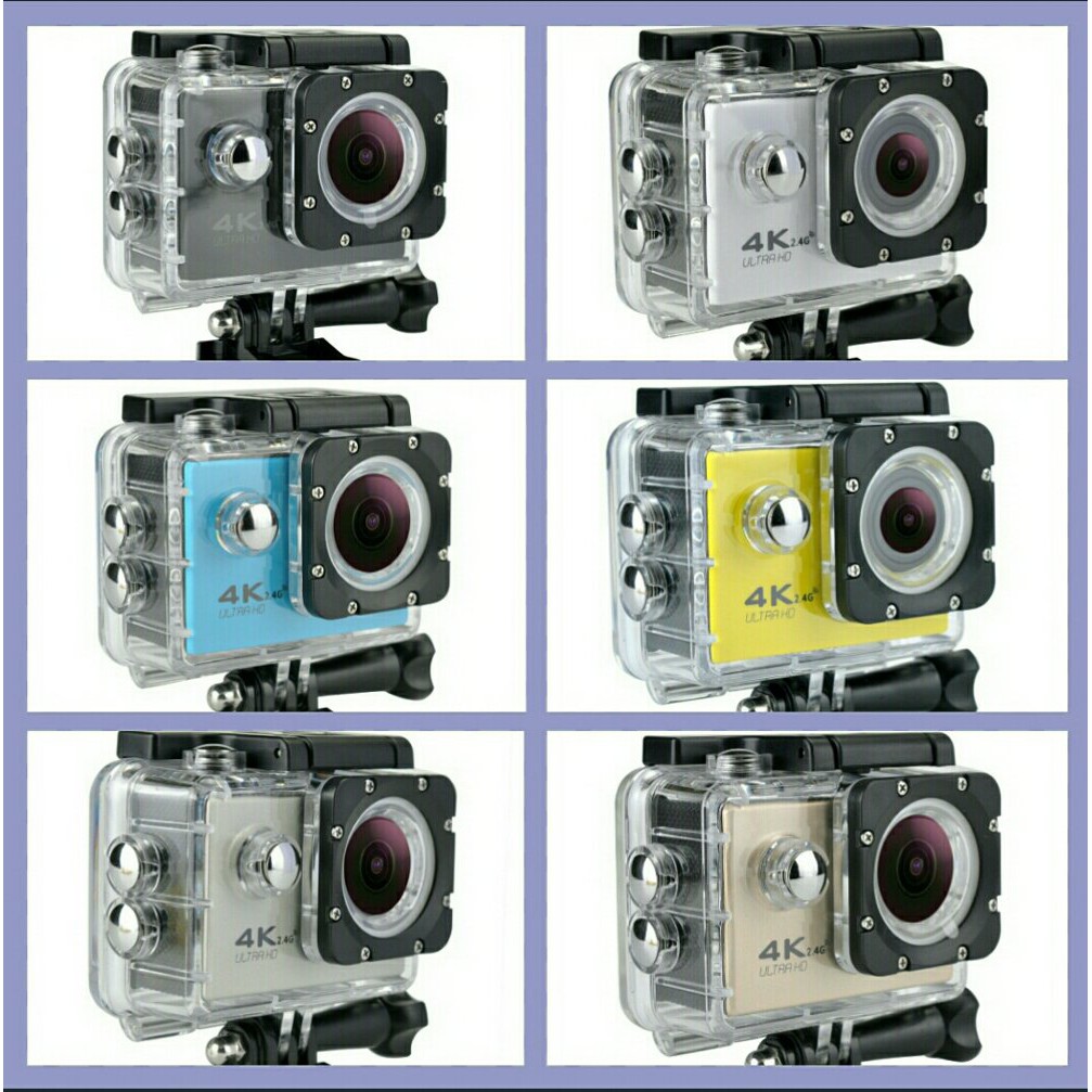 Diskon Paket Komplit B~EKEN Sony V3 179 4K 30fps Ultra HD Wifi Action Camera Xiaomi yi Gopro Kogan