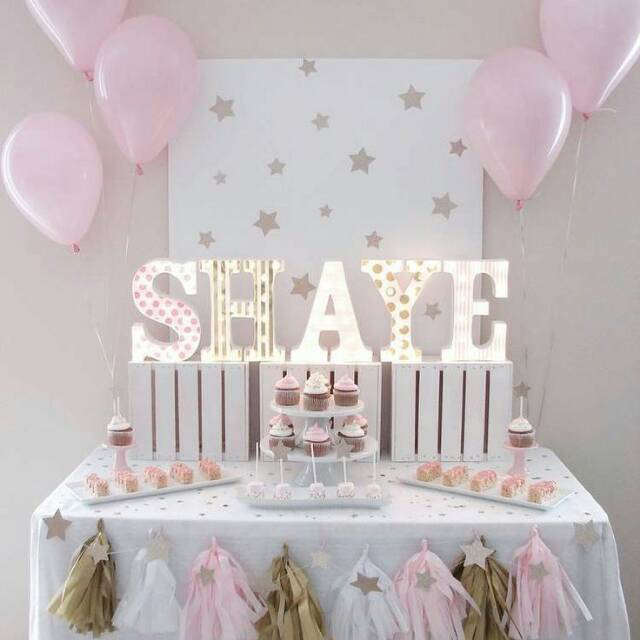 Background Decor pesta Ultah/Wedding