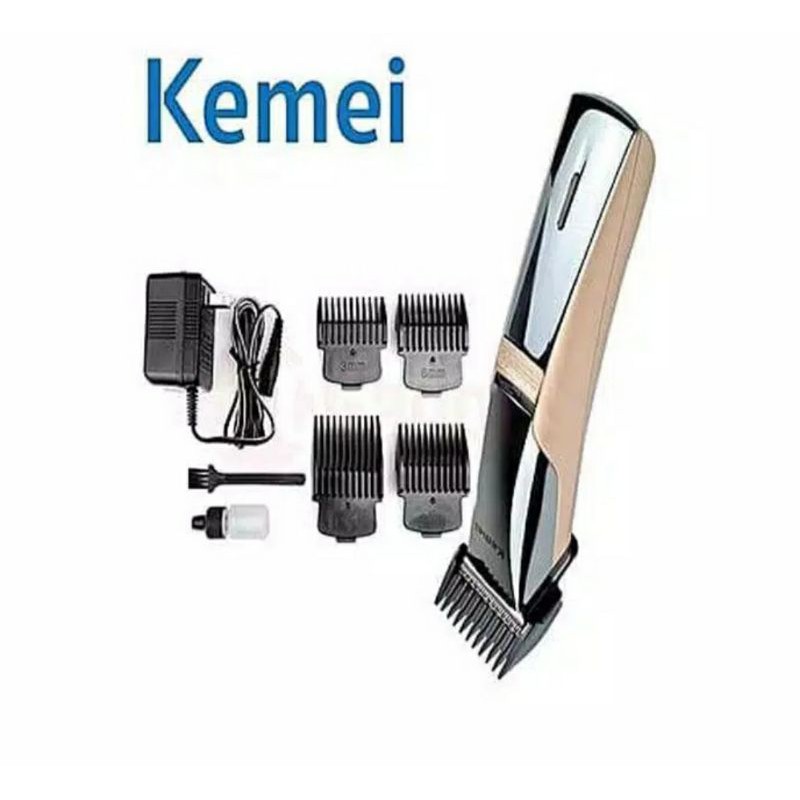 Alat Mesin Cukur Rambut Kumis Jenggot Recharge Murah Pria Anak Kemei 5018 Hair Clipper Original