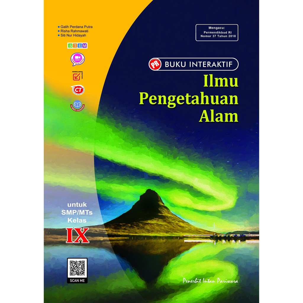 Buku PR/LKS SMP Kelas 9,KELAS IX Intan Pariwara (Kur 2013) Tahunan Edisi 2021-IPA