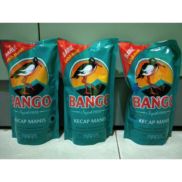 

Bango Kecap Manis 220 Ml sd 1,6 KG- Soy Sauce, Kecap Manis Refill, Kecap Manis Pouch