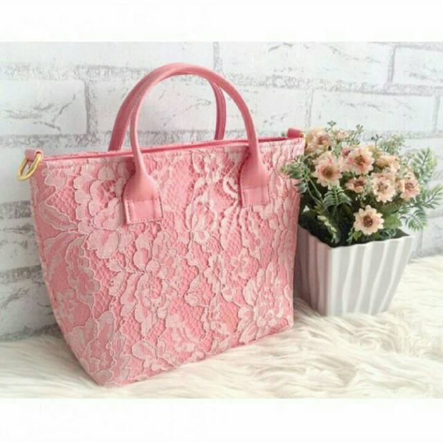 Mini lace bag