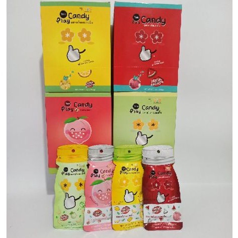 

Play Candy Permen Dingin Aneka Rasa Buah 12g / Play Candy Cooling Fruit Candy 12g ( Made in Thailand )