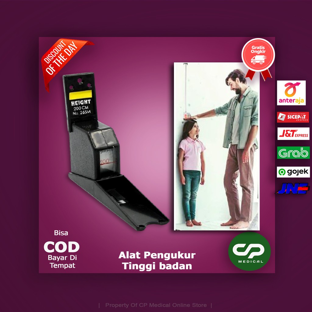 Pengukur Tinggi Badan-Alat Ukur Tinggi Badan-Alat Pengukur Tinggi Badan-Pengukur Tinggi Badan Anak