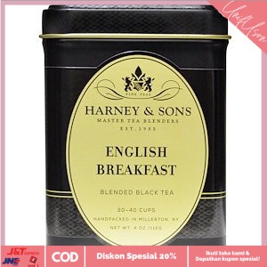 

⭐COD⭐ HARNEY & SONS LOOSE TEA 112 gr - ENGLISHBREAKFAS