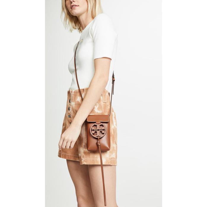 Spesial - Tory Burch Miller Phone Crossbody - Original 100%