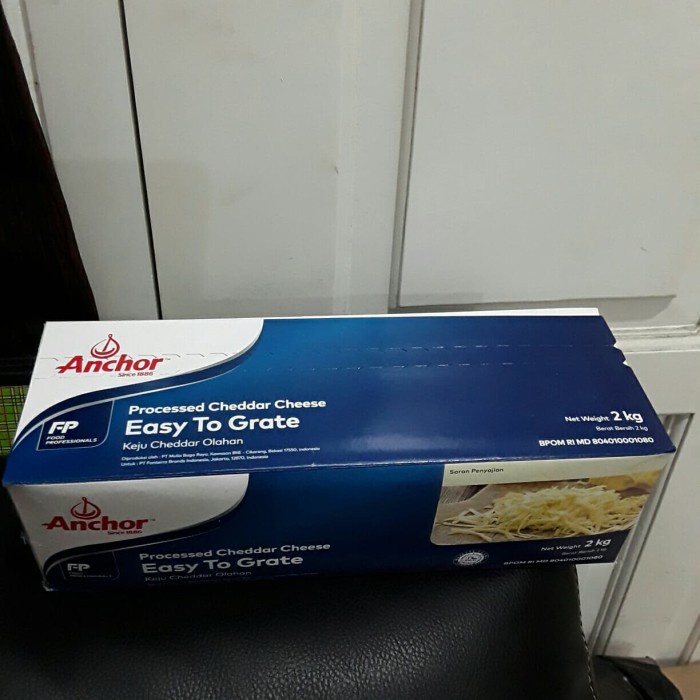 

Keju- Keju Cheedar Anchor, Processed Cheese 2Kg -Keju.