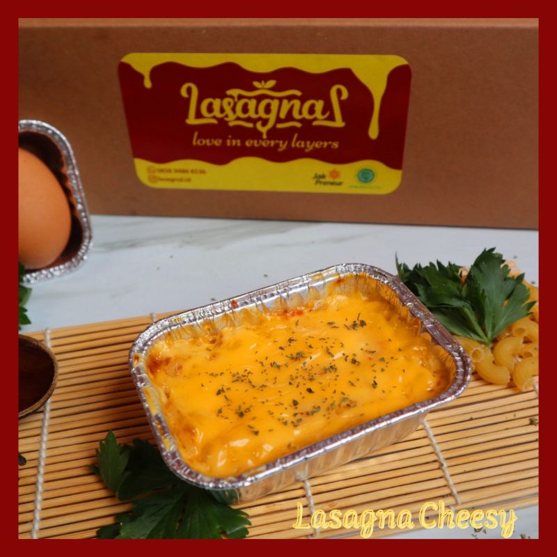

LasagnaL Cheesy ukuran Personal