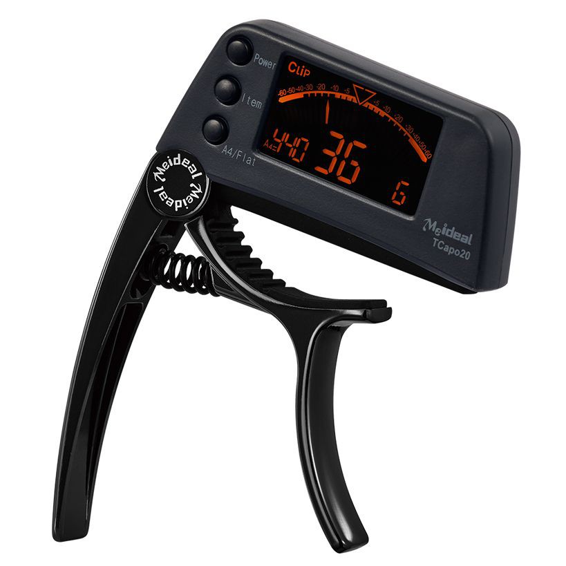 Meideal TCapo20 Deluxe Capo - Tuner Gitar