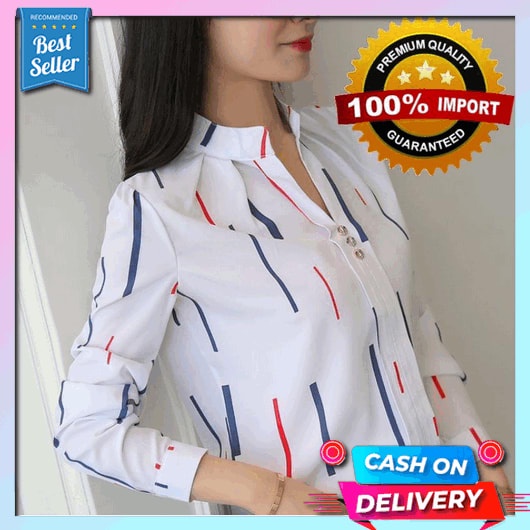 Azalia Baju Atasan Wanita Terbaru 2022 Mport Real Pict Blouse Wanita Hits 5365 Gina Cod Apik Top Ata