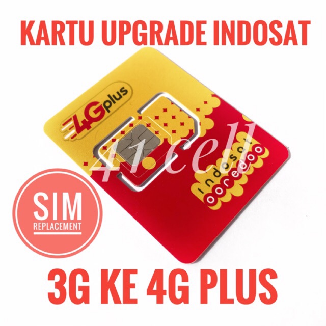 Kartu Indosat Upgrade 3G Ke 4G Perdana Im3 Ooredoo Nomor Cantik Ota