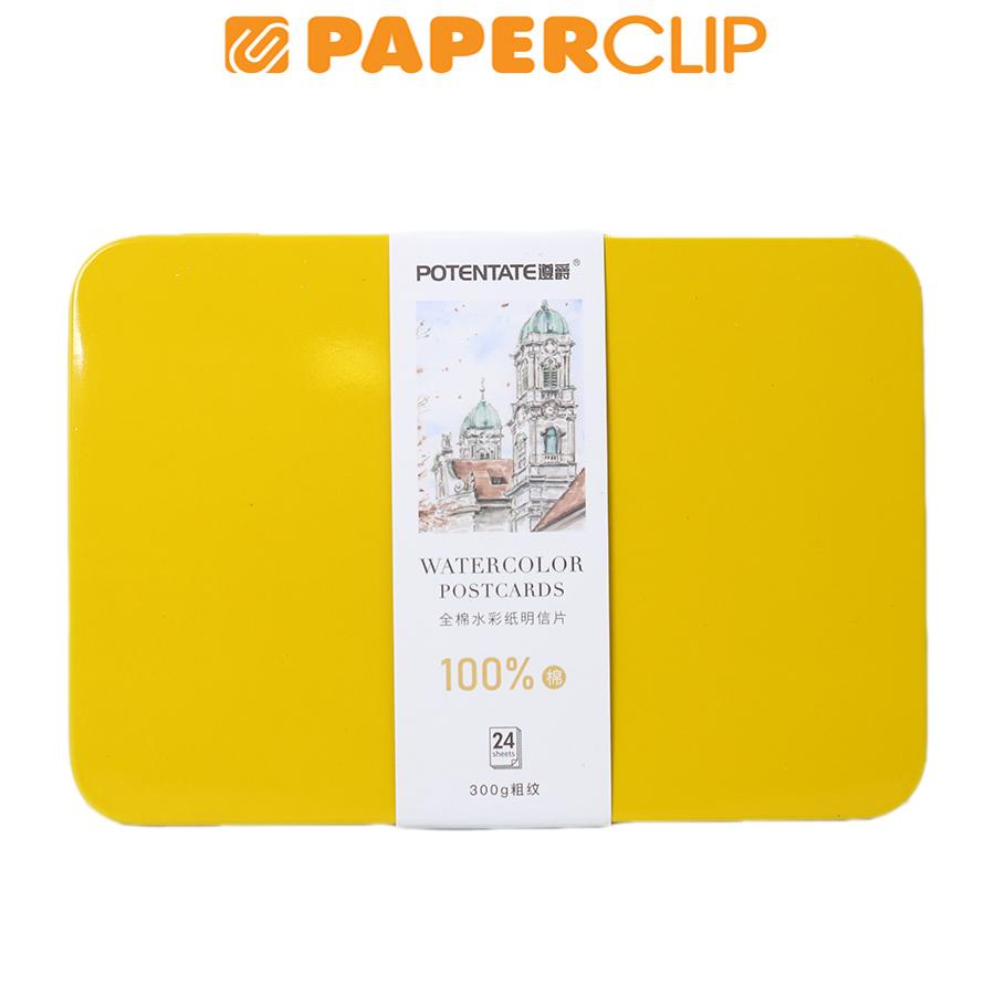 

WATERCOLOR PAPER POTENTATE COTTON POSTCARDS 021325 ROUGH
