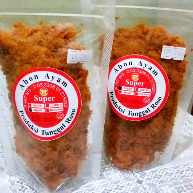 

Abon ayam tunggal roso