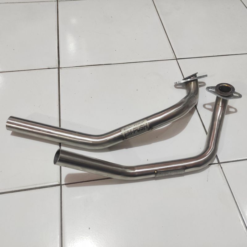 Header Leher Knalpot Honda Beat MP7 26 29 rata, by Empush Racing Exhaust