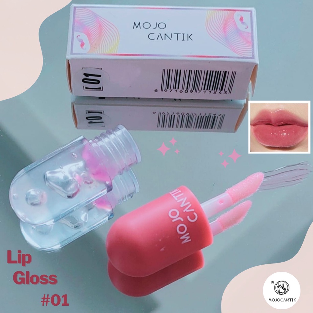 Mojocantik Lipgloss Moinsturizing With Honey Lasting Transparent Lip Oil