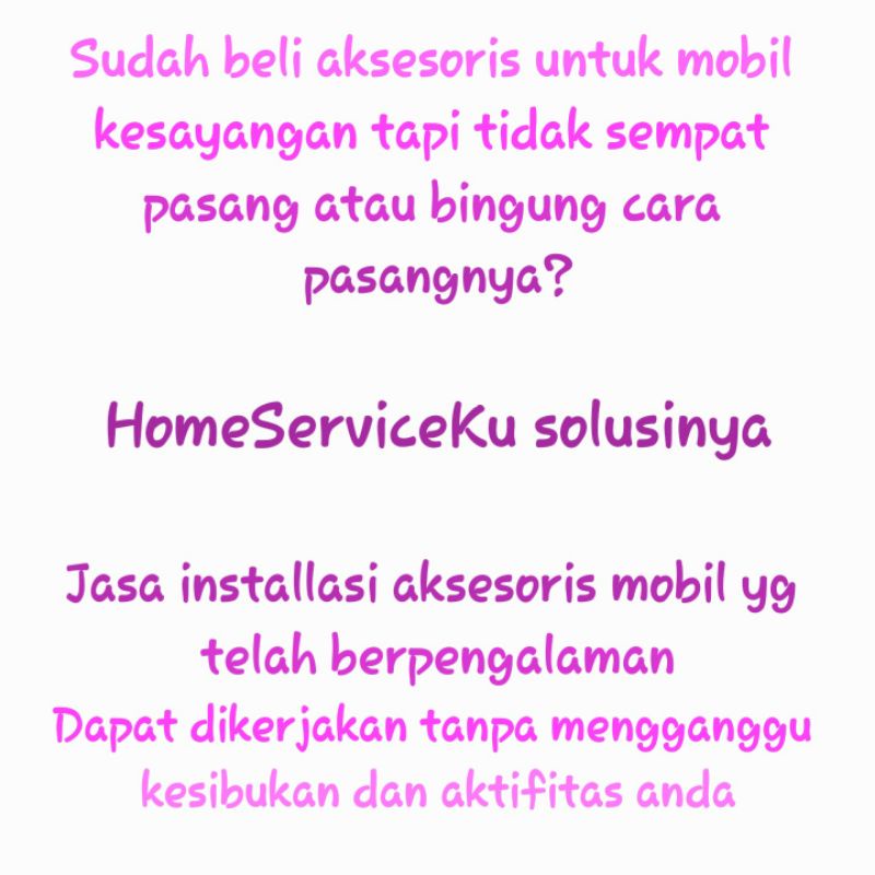 Jasa pemasangan aksesoris mobil | Jasa pasang aksesoris mobil | Teknisi aksesoris mobil | Mekanik ak