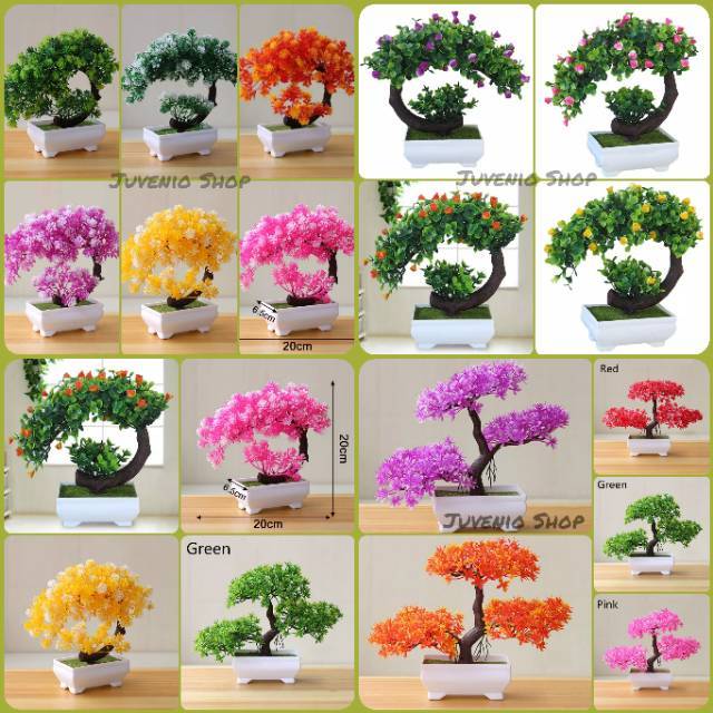  Tanaman  Bonsai Unik  Artifisial Cantik Tanaman  Hias  