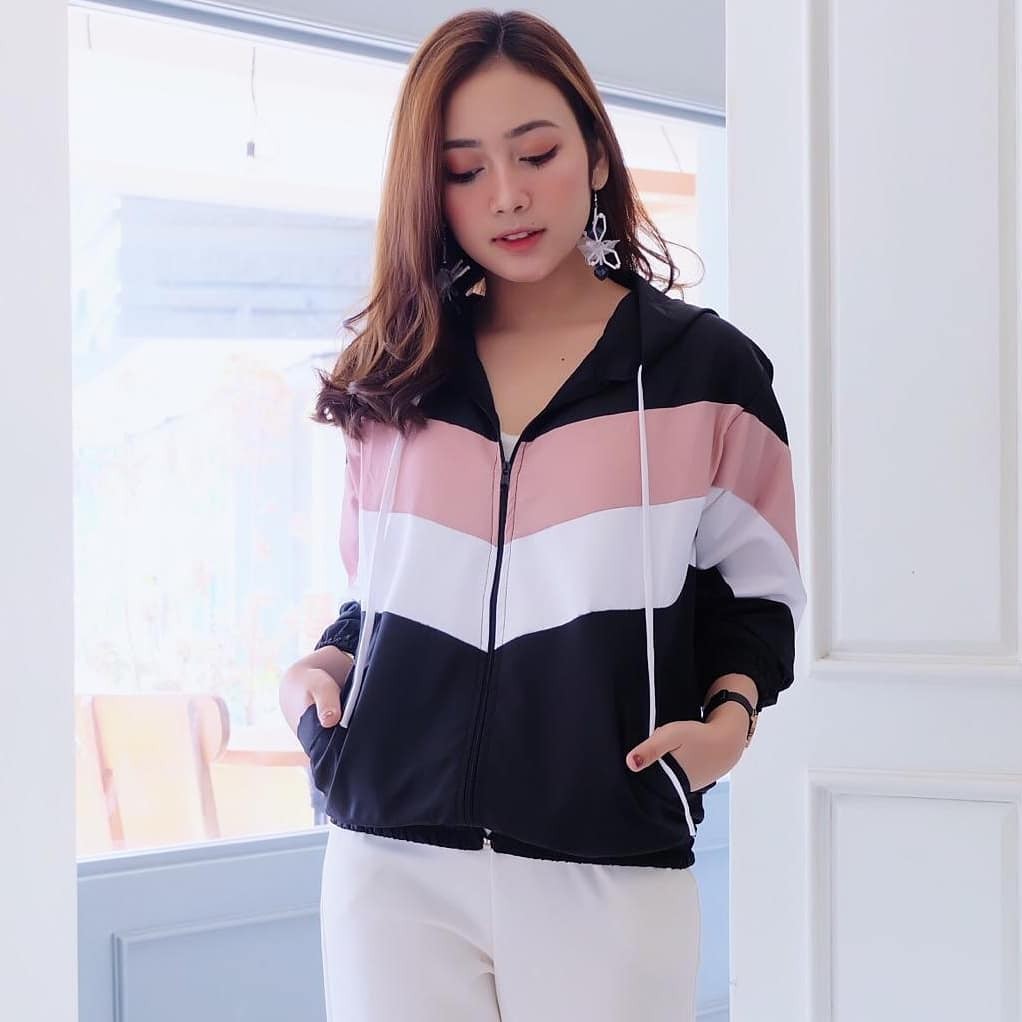 Lumino Jacket || Jacket wanita keren || Zipper Hoodie #LJ