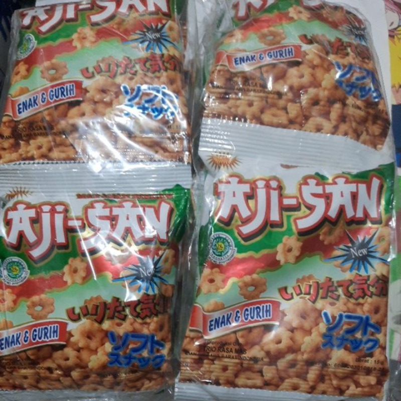 

ajisan snack renteng isi 10/20 bks(tergantung stok)