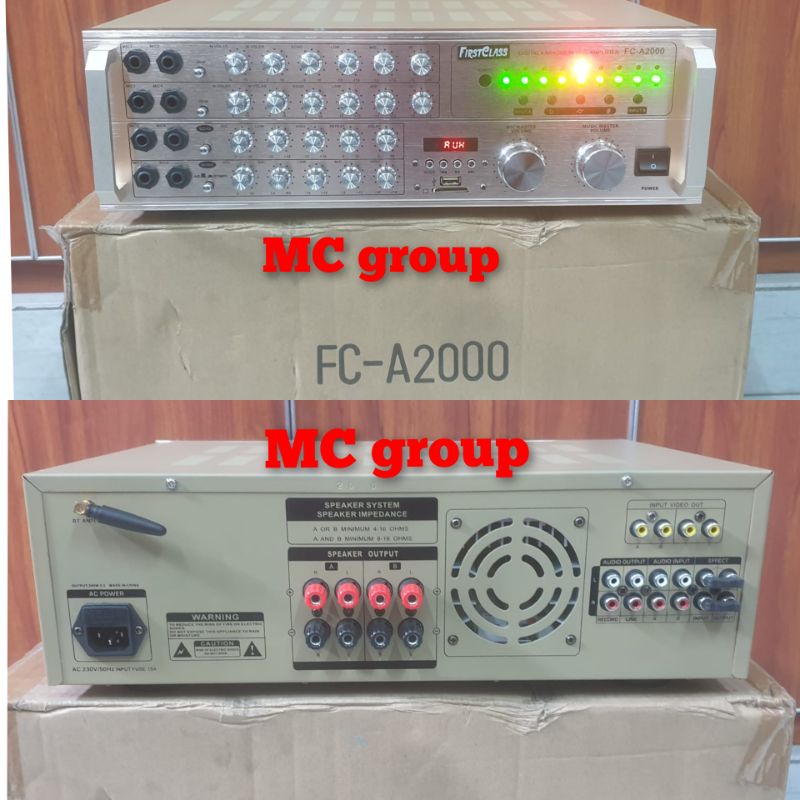 Jual power ampli FIRSTCLASS FC A 2000 ampli FC a2000 ORIGINAL | Shopee