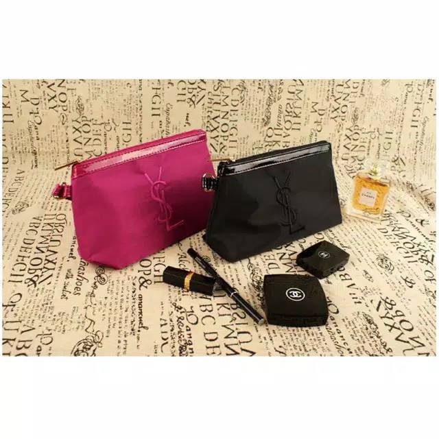 Pouch kosmetik pouch ysl pouch makeup tas kosmetik batam murah