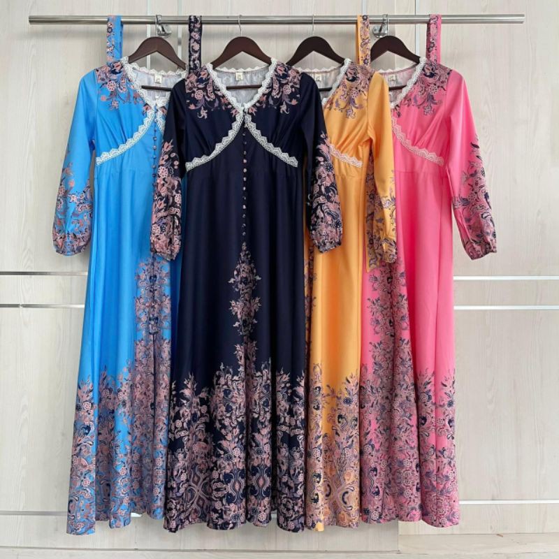 Gamis katun silk import
