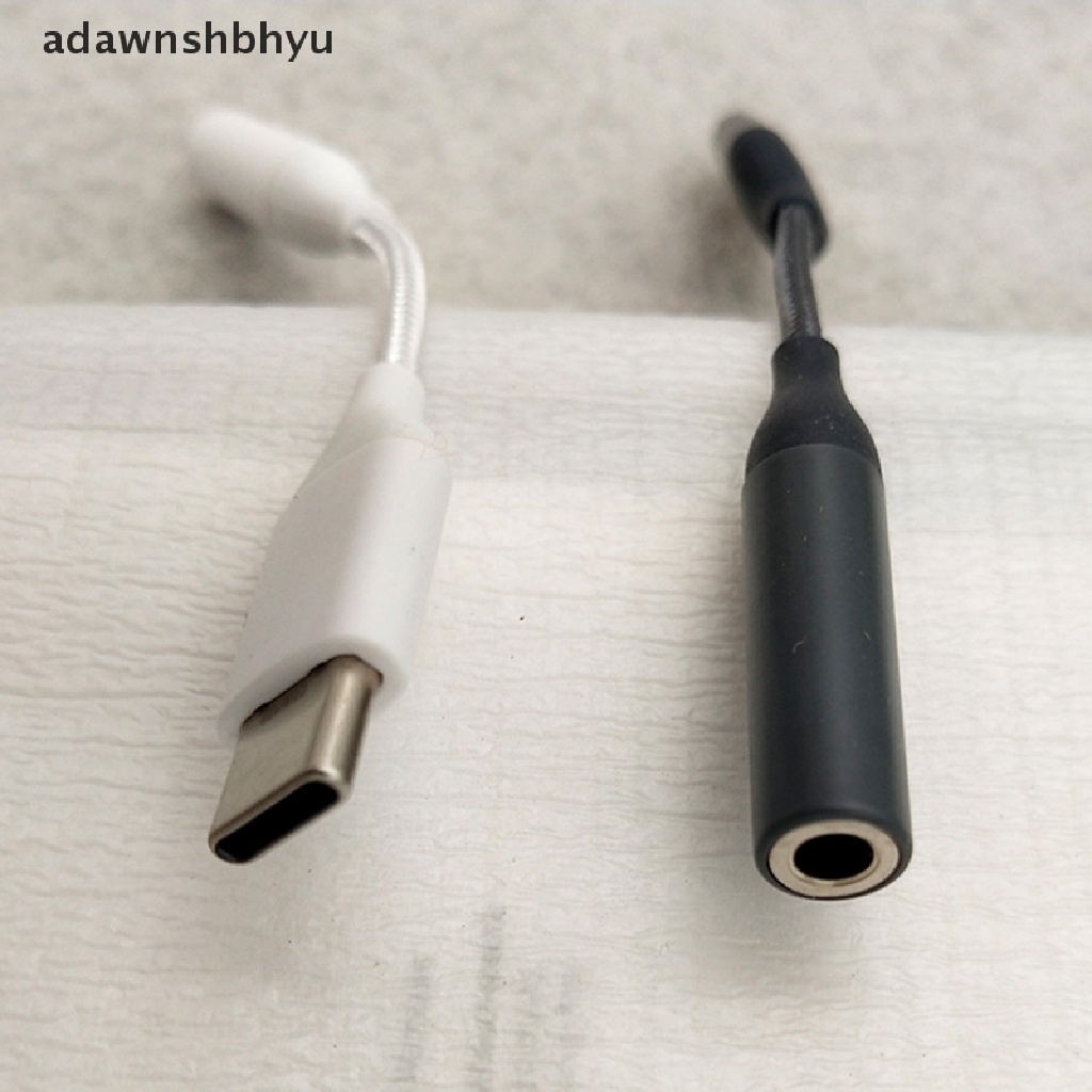 Kabel Earphone Audio Aux adawnshbhyu Tipe C 3.5 Jack Untuk Adapter Headphone USB Ke 3.5mm